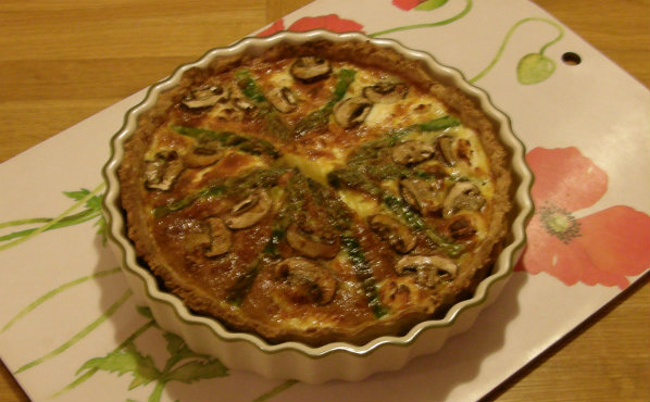 Asparagus Quiche