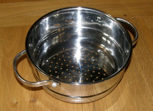 Pan top Steamer