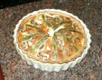 asparagus quiche