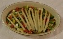 White Asparagus with Caper Salad